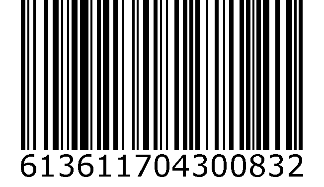 Barcode - 613611704300832