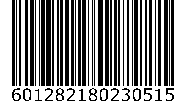 Barcode - 601282180230515